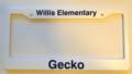 Gecko License Plate_image